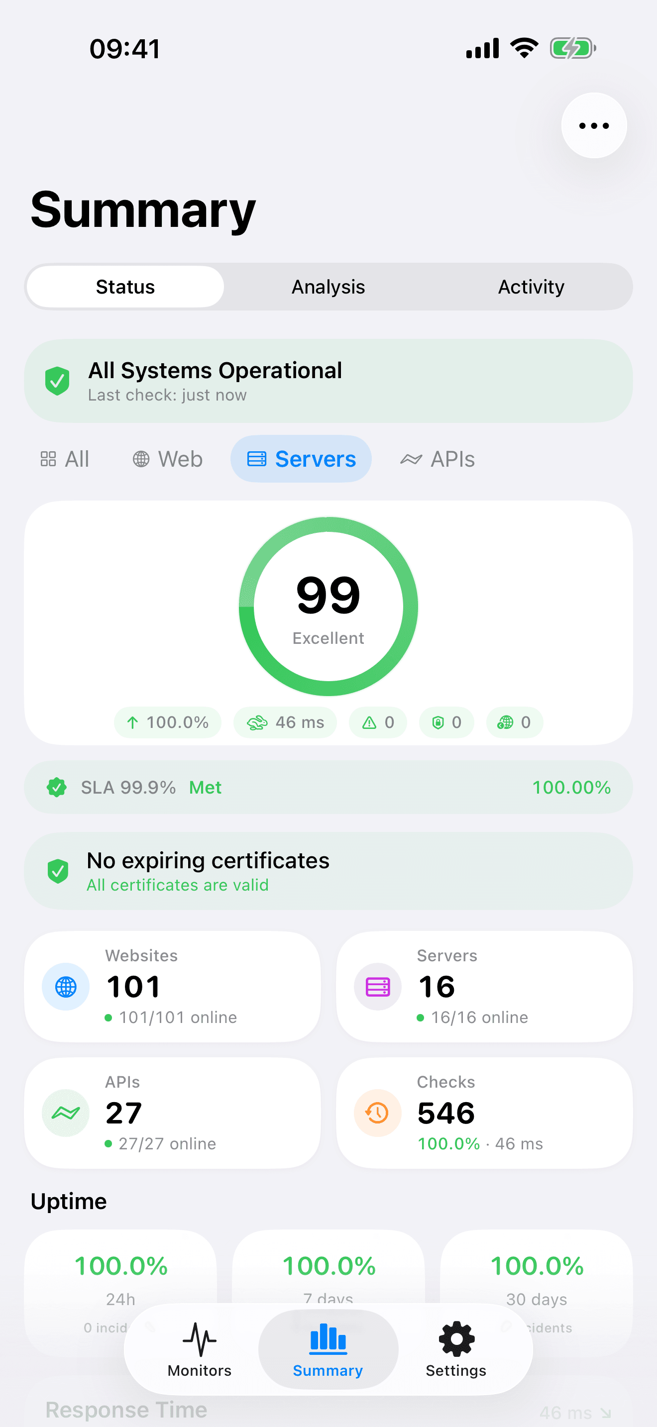 Monitor and control your infrastructure 7